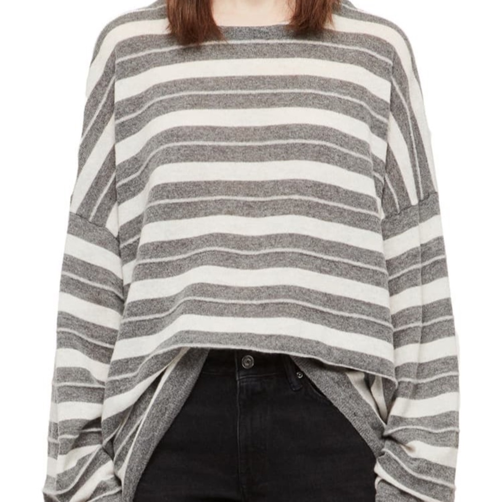 ALLSAINTS Cassia Striped Sweater